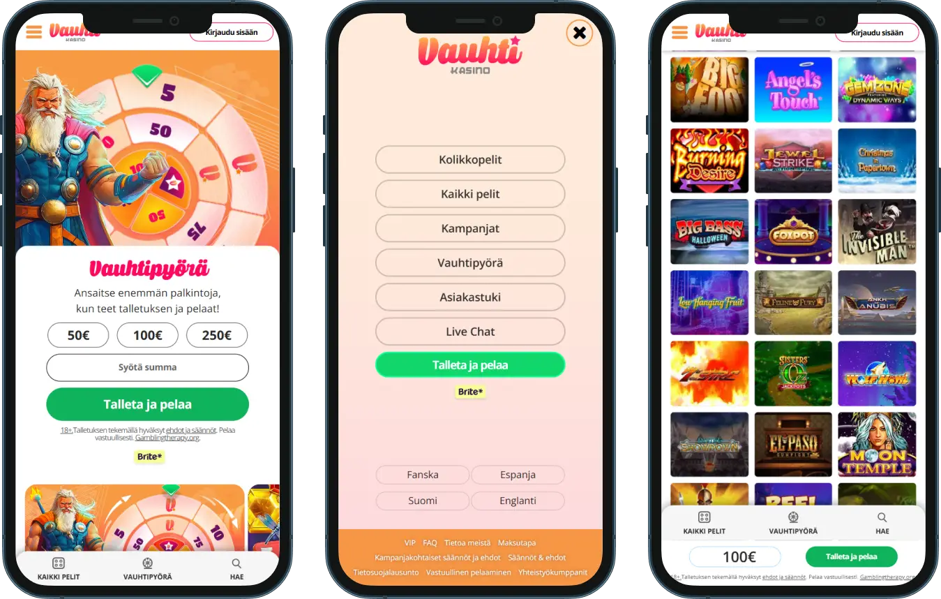 Vauhti Casino